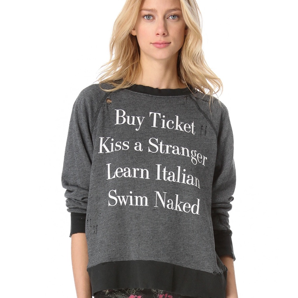 🖤Perfect Wildfox Distressed Sweatshirt🖤